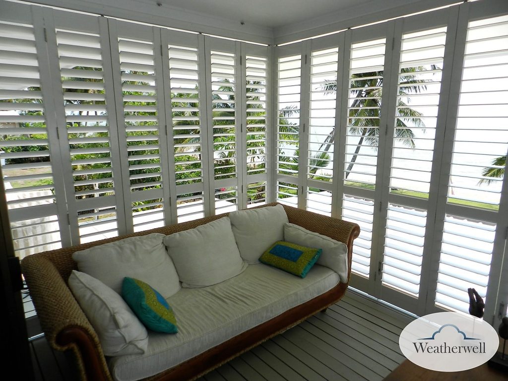 Aluminum Shutters Bifold to Verandah - Australia