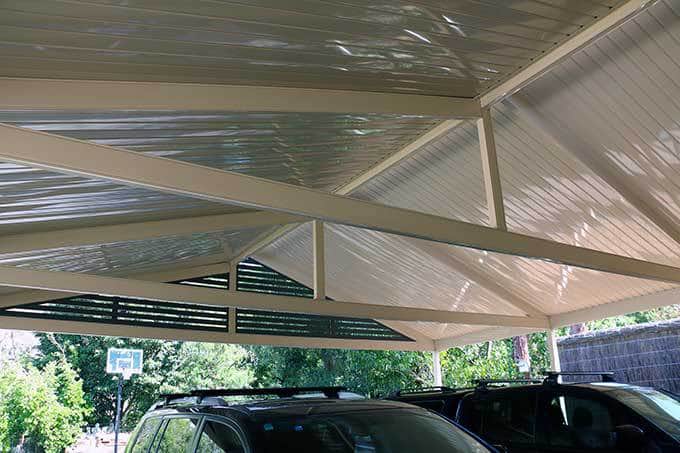 Colorbond Cable Carport - Totally Outdoors