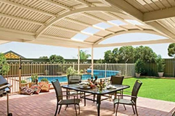 Victory Curved Roof Patio - Melbourne